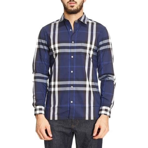 burberry navy shirt|burberry shirts for men price.